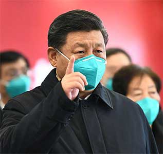 习近平考察火神山医院看望慰问患者和医务工作者